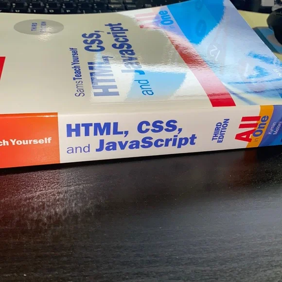 Teach Yourself HTML, CSS, and JavaScript Book - Picture 4 of 5
